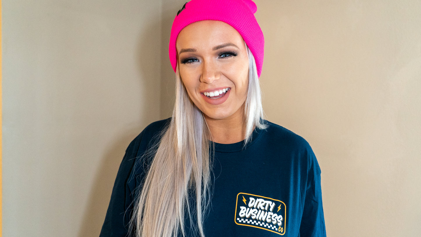 Destroyer Beanie - Pink