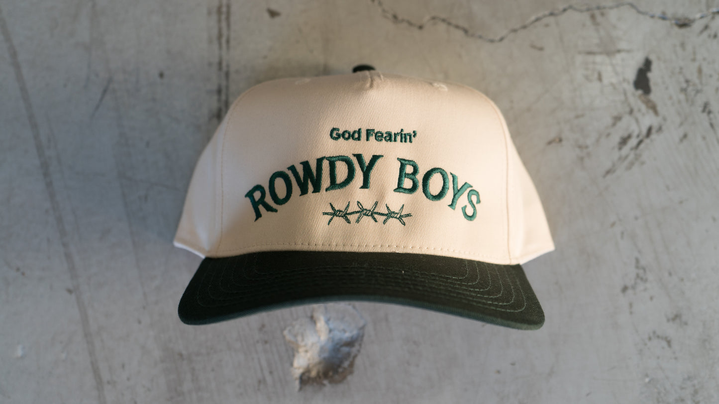 God Fearin' Rowdy Boys Hat (Emerald)