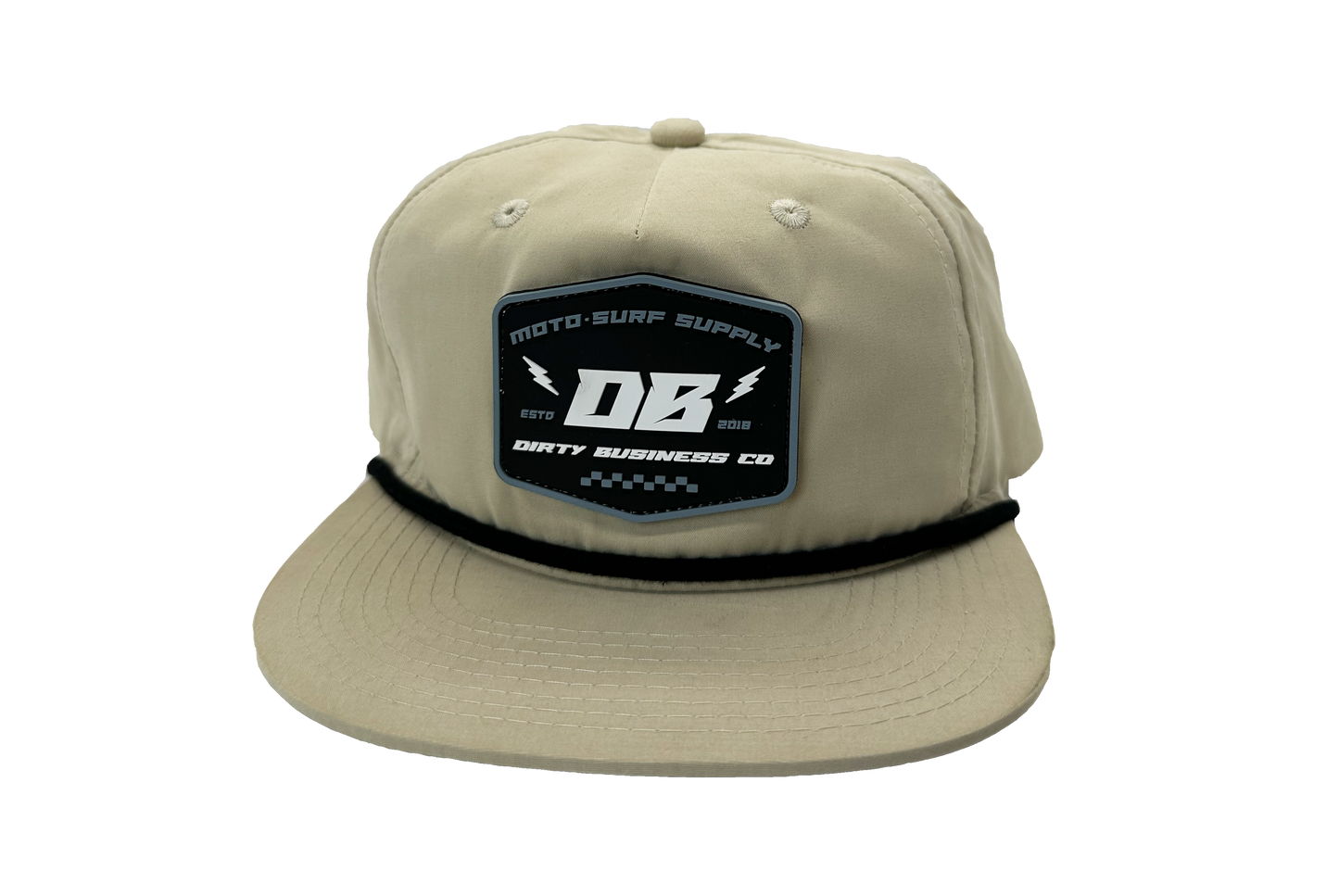 Motosurf Hat - Khaki/Black