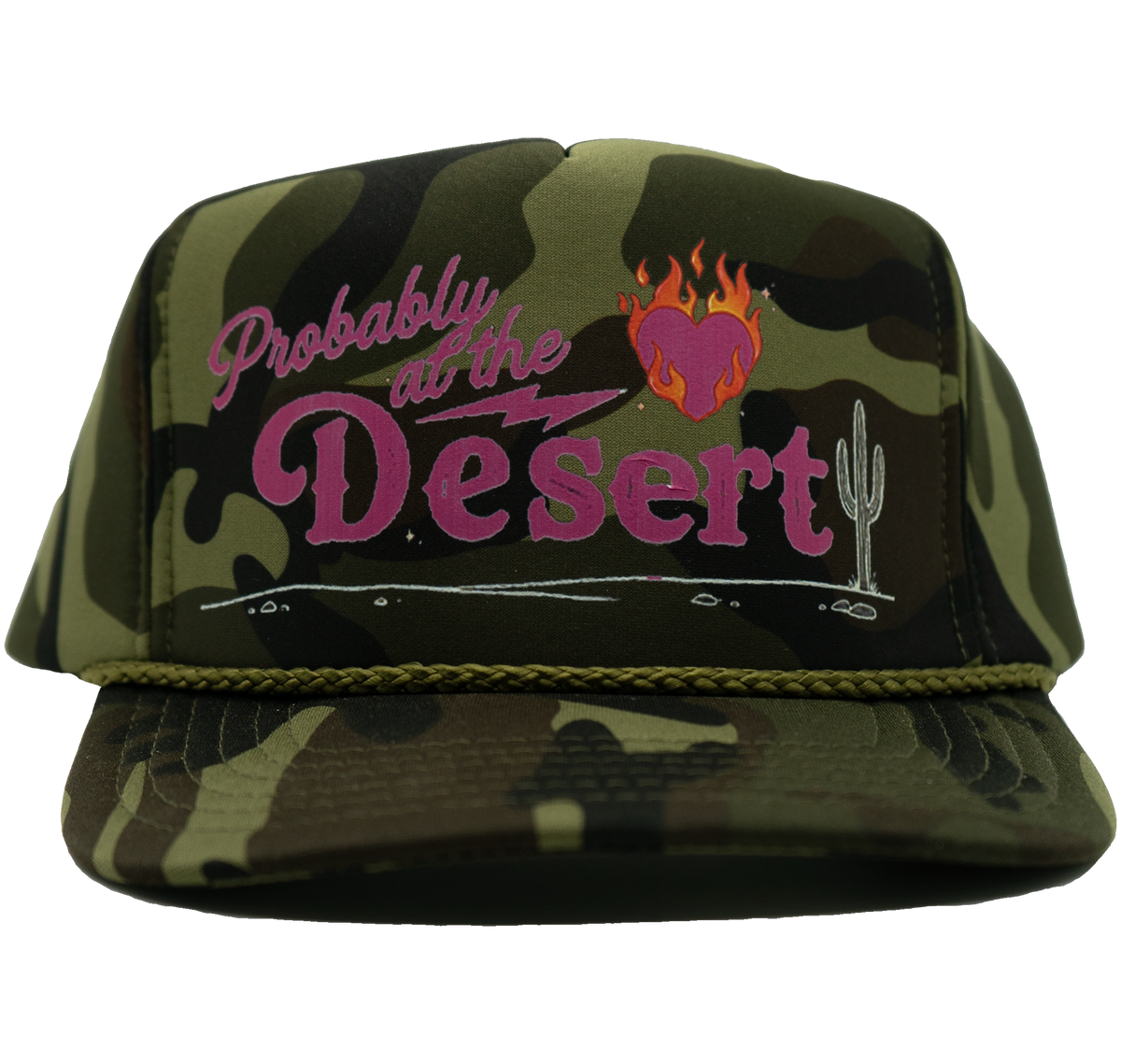 Probably Dez Hat - Woodland Camo
