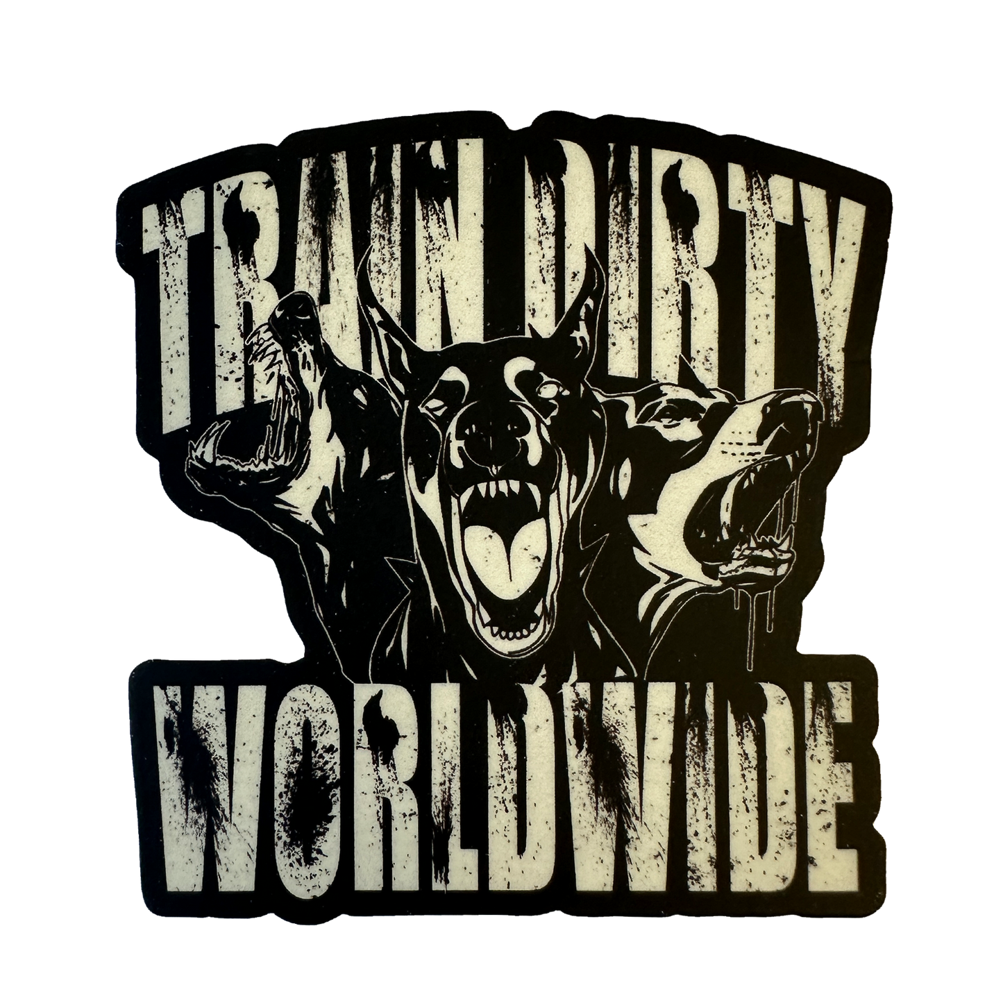 Train Dirty Alpha Sticker