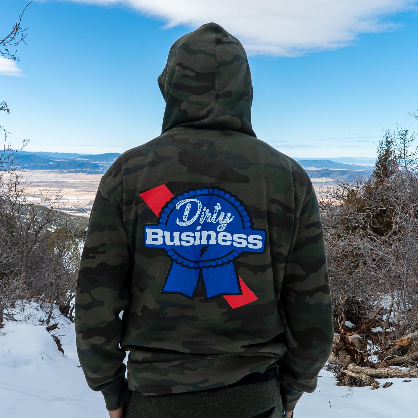 DBR Zip-Up Hoodie