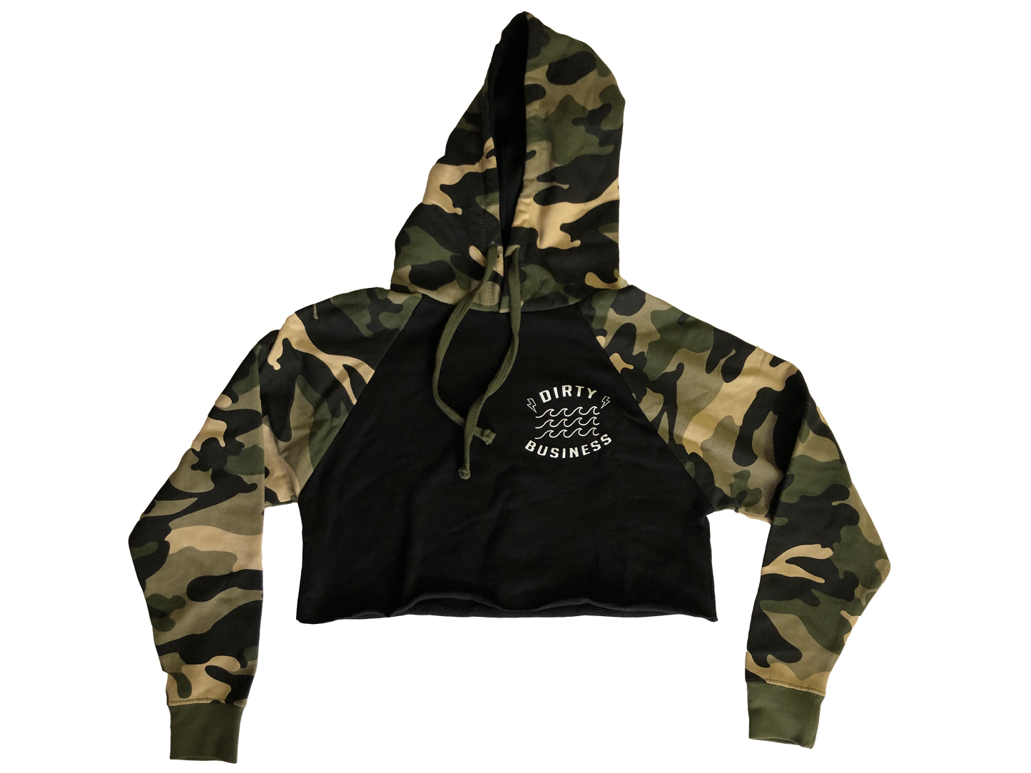 Women's Currents Cropped Hoodie