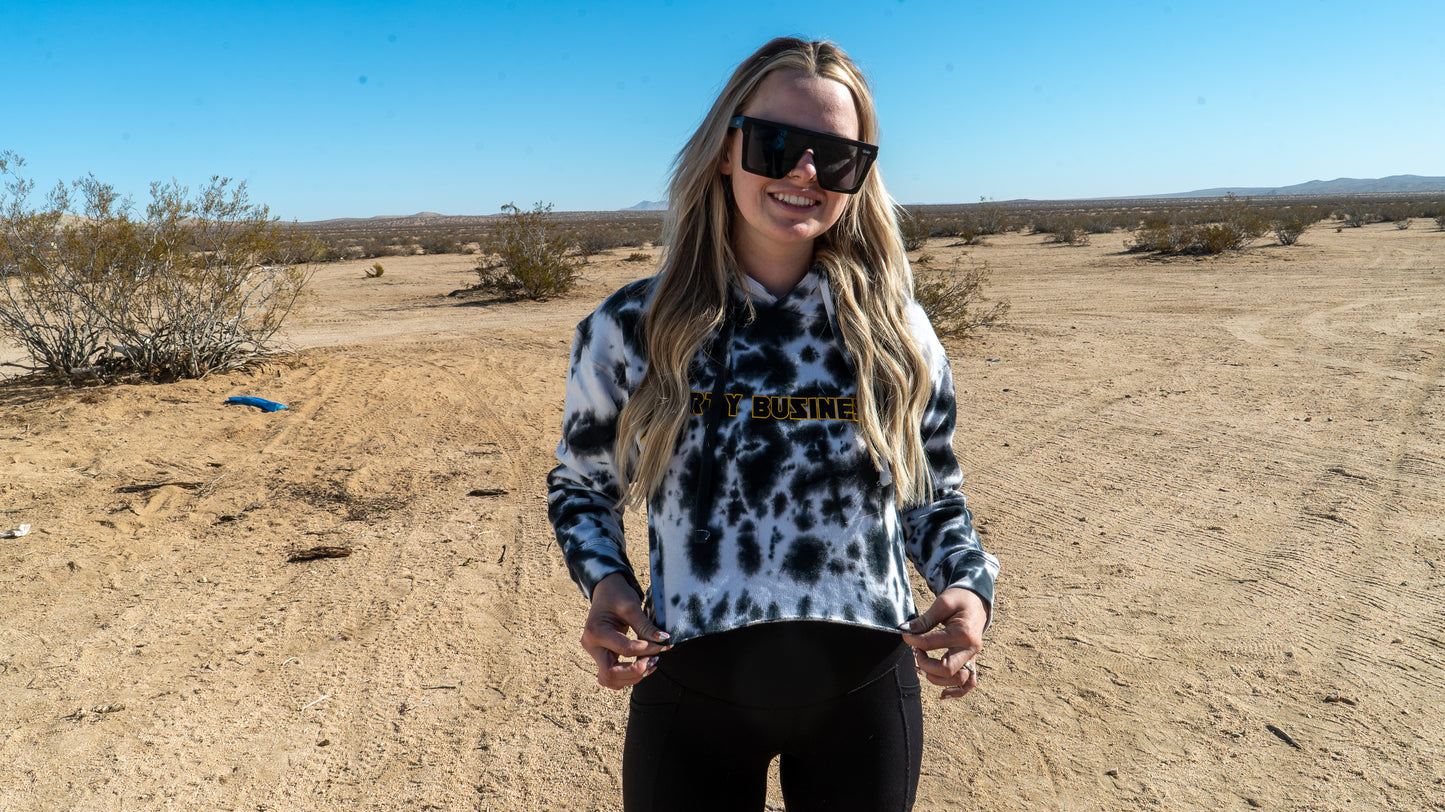 Dead Inside Cropped Hoodie