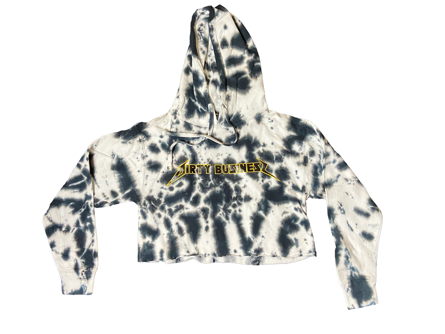 Dead Inside Cropped Hoodie