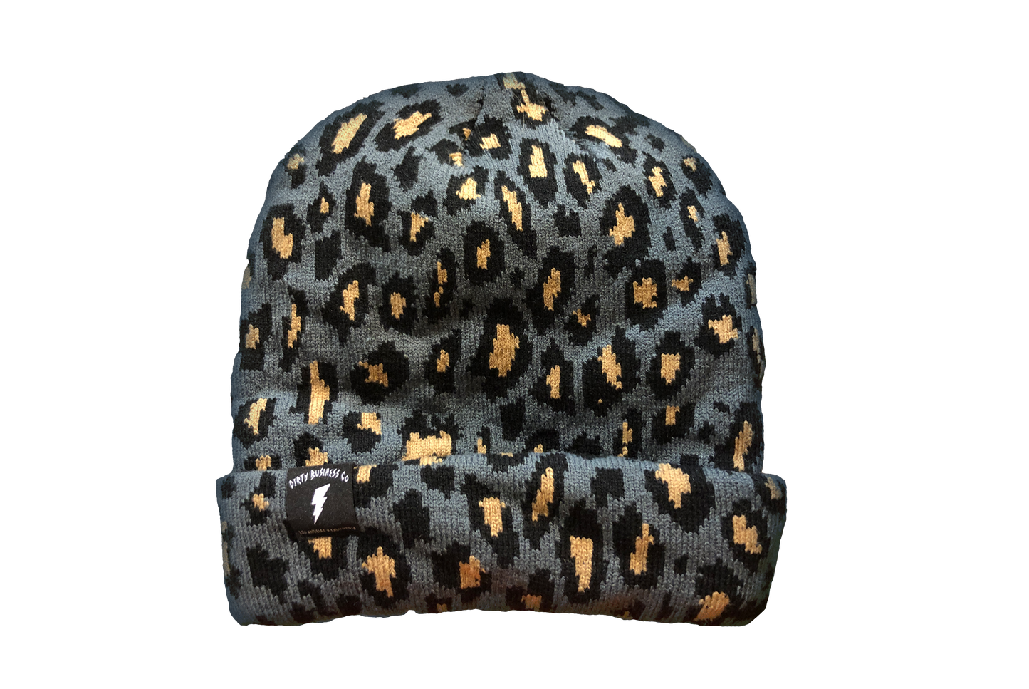 Destroyer Beanie - Grey Leopard