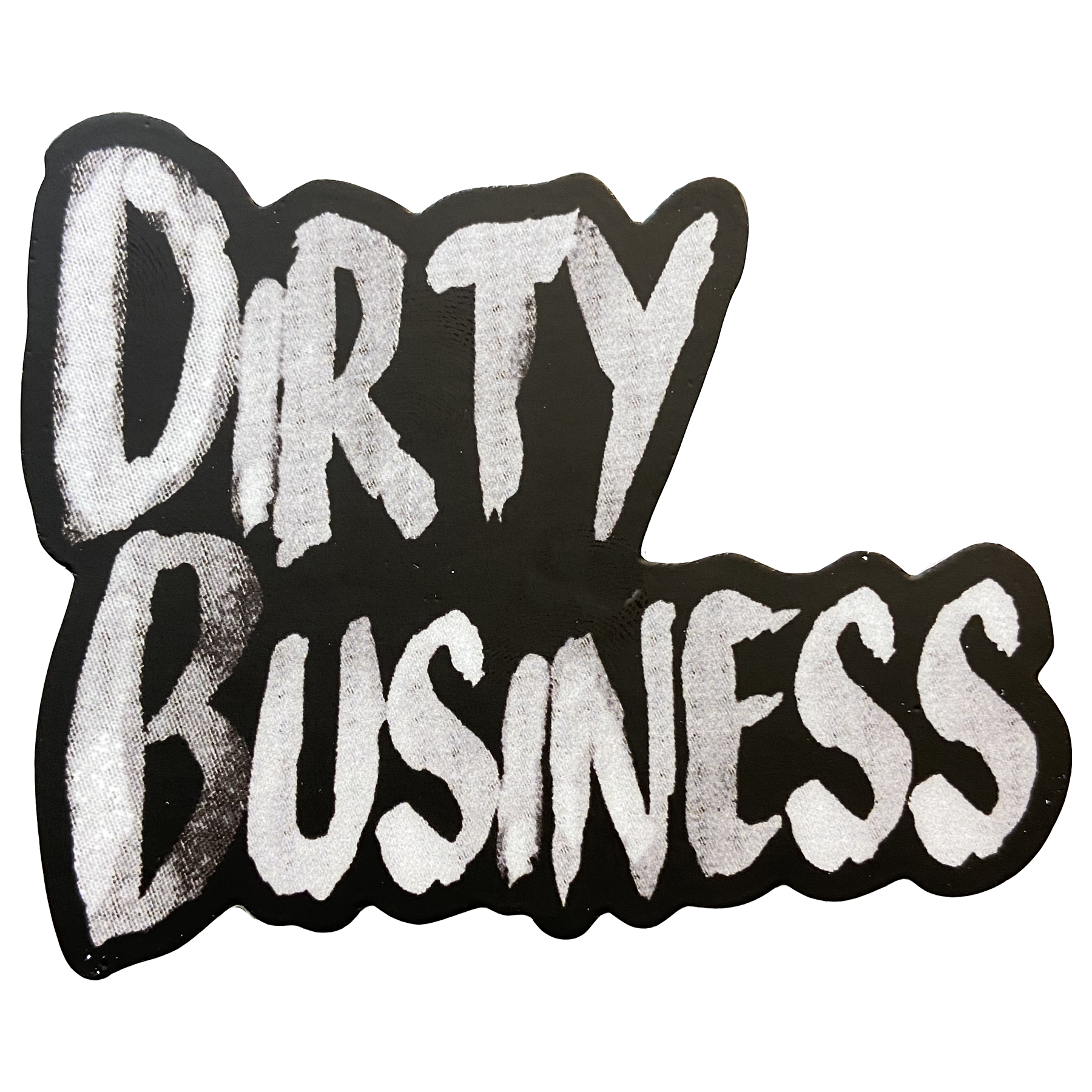Dirty Business Sticker (Black) – Dirty Business Co