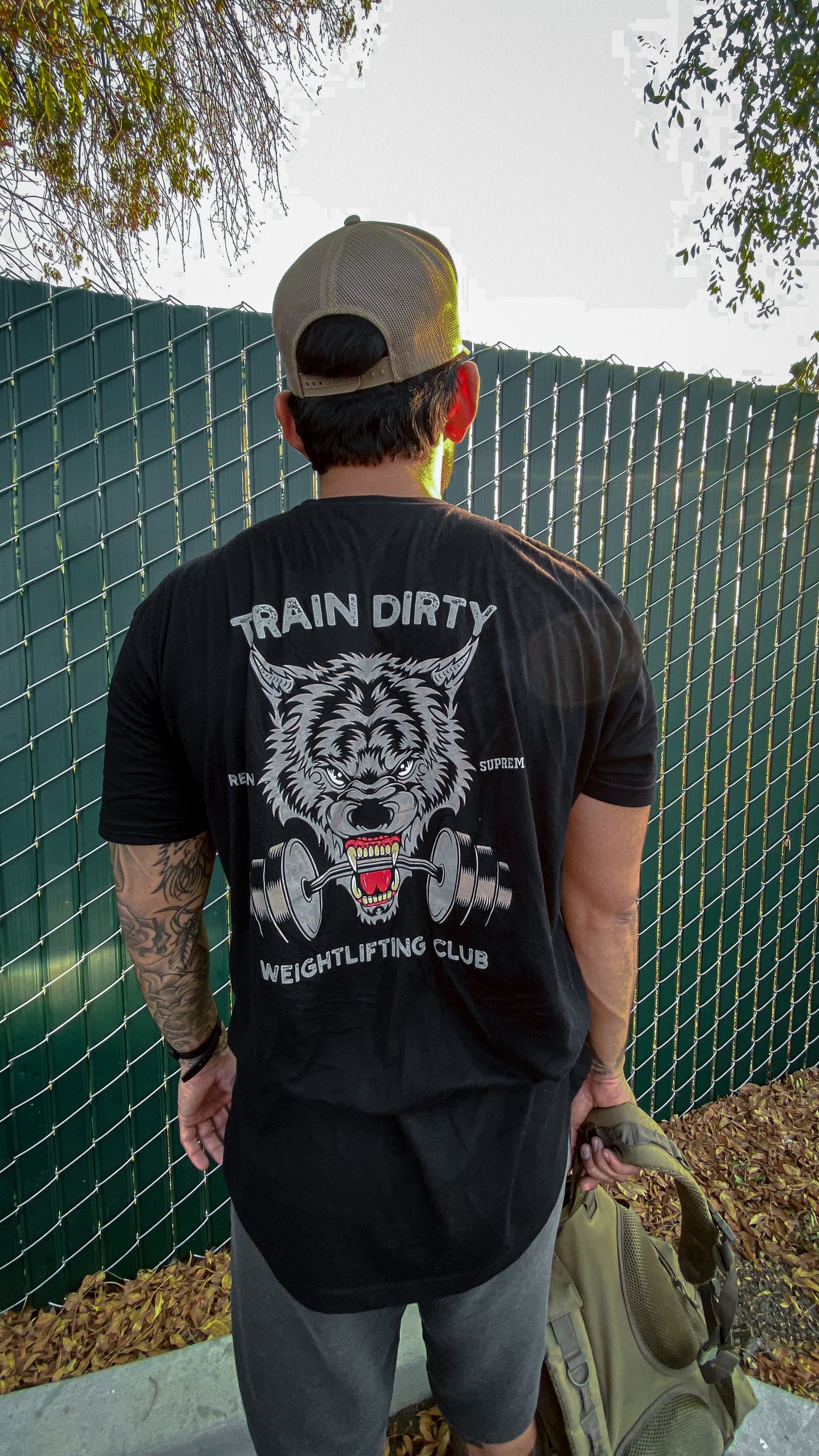 Train Dirty Reign Supreme Tee