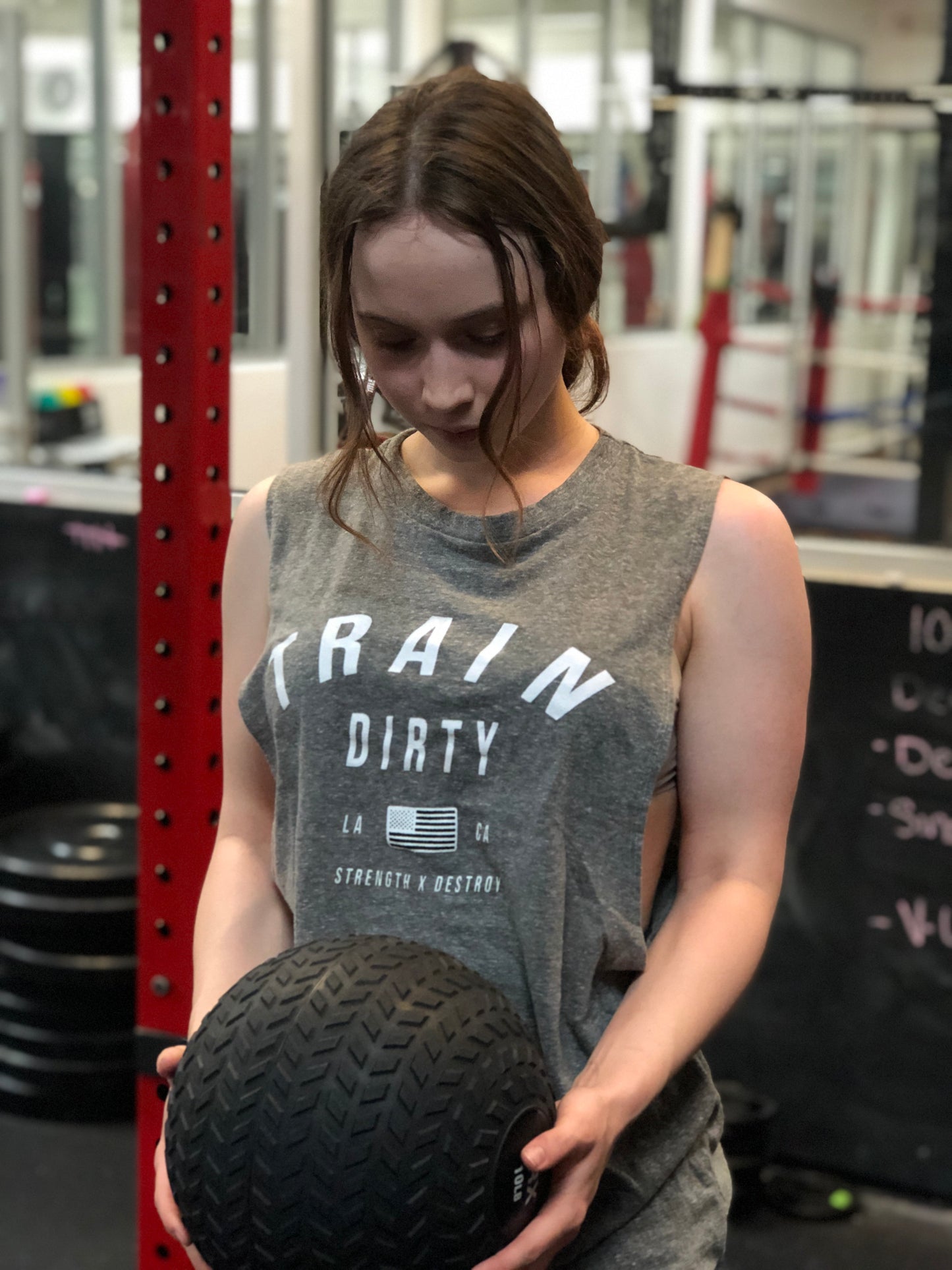 Train Dirty "Standard Issue" unisex muscle tank