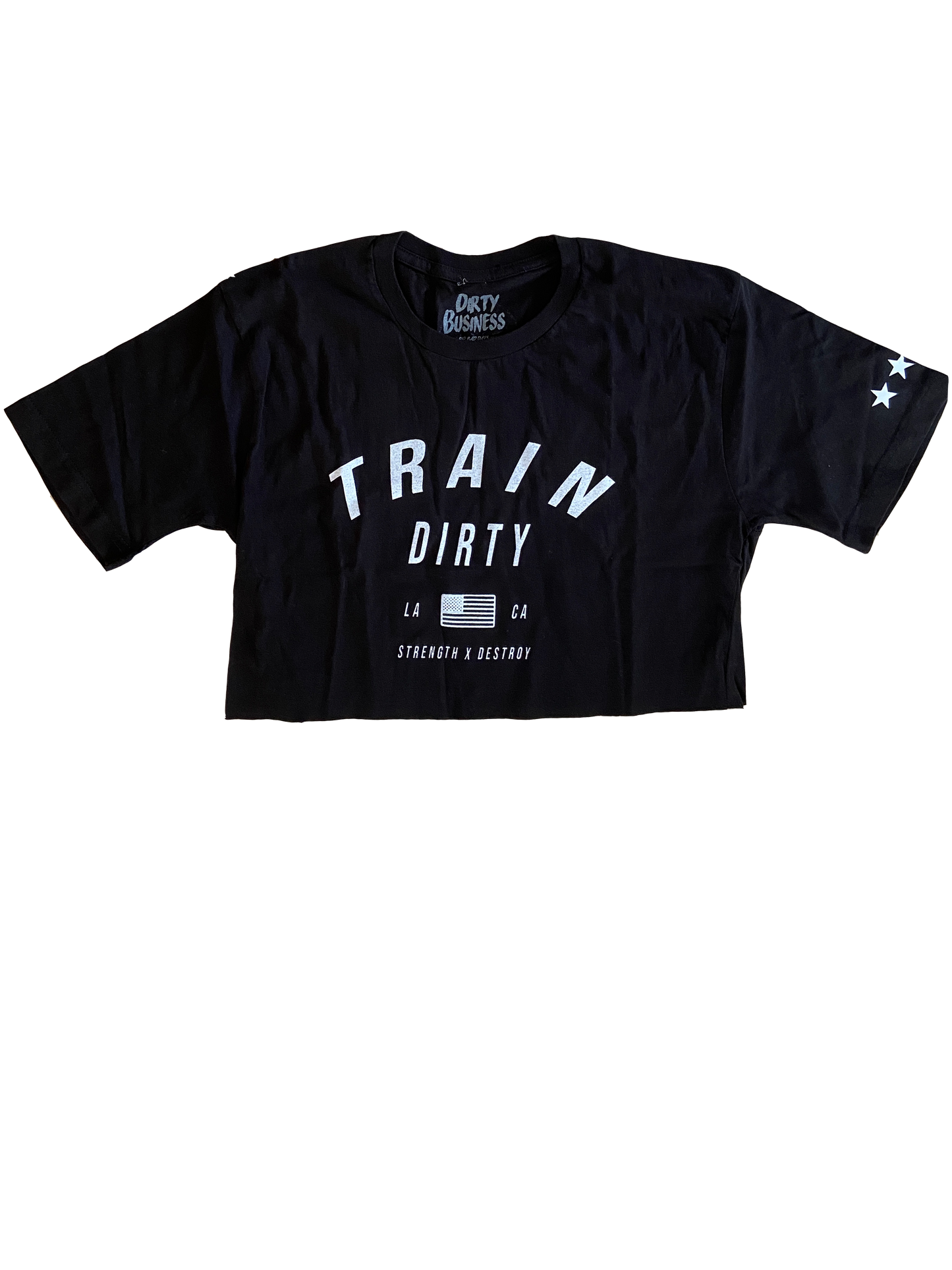 Train Dirty "Standard Issue" Crop Tee