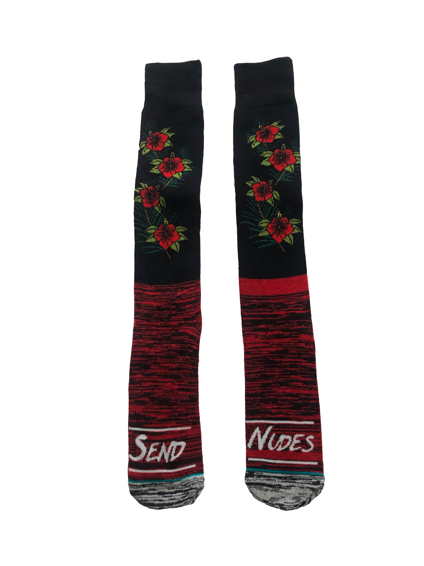 "Hibiscus" Moto/Snow Socks