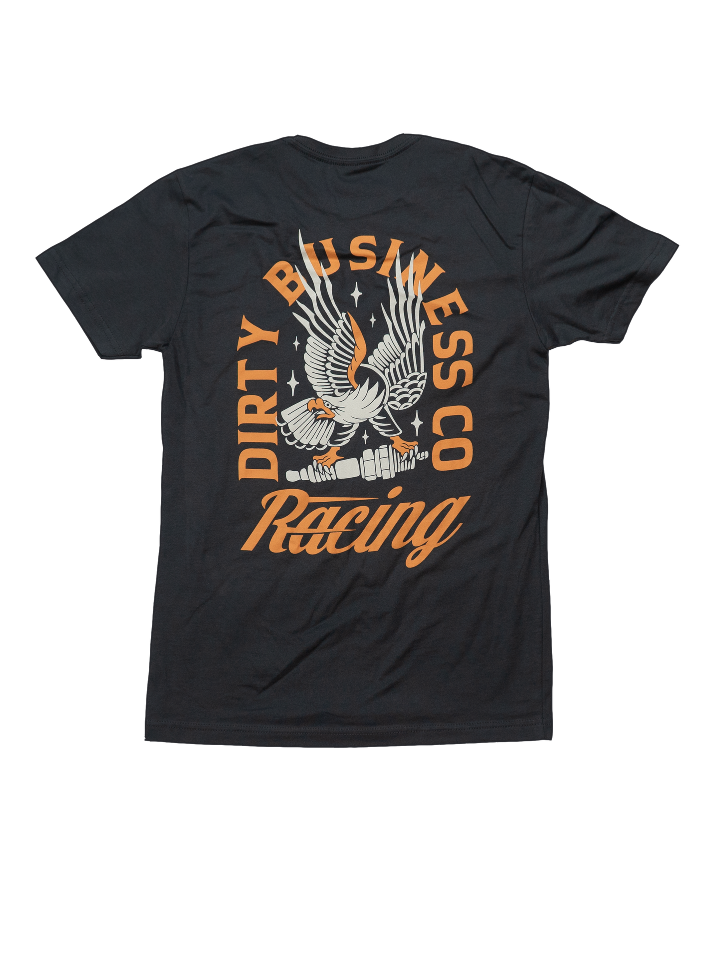 Wide Open Tee - Charcoal