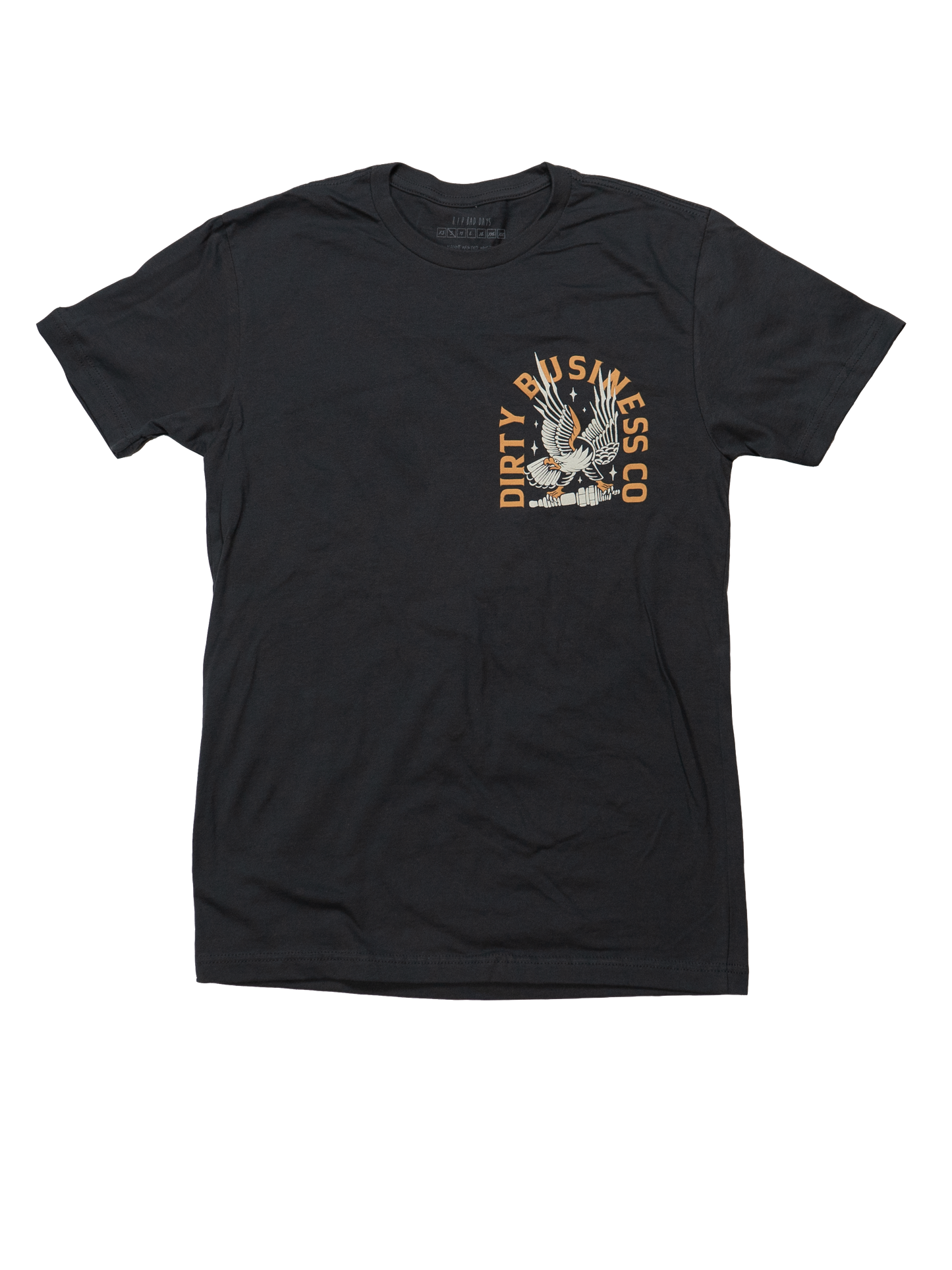 Wide Open Tee - Charcoal