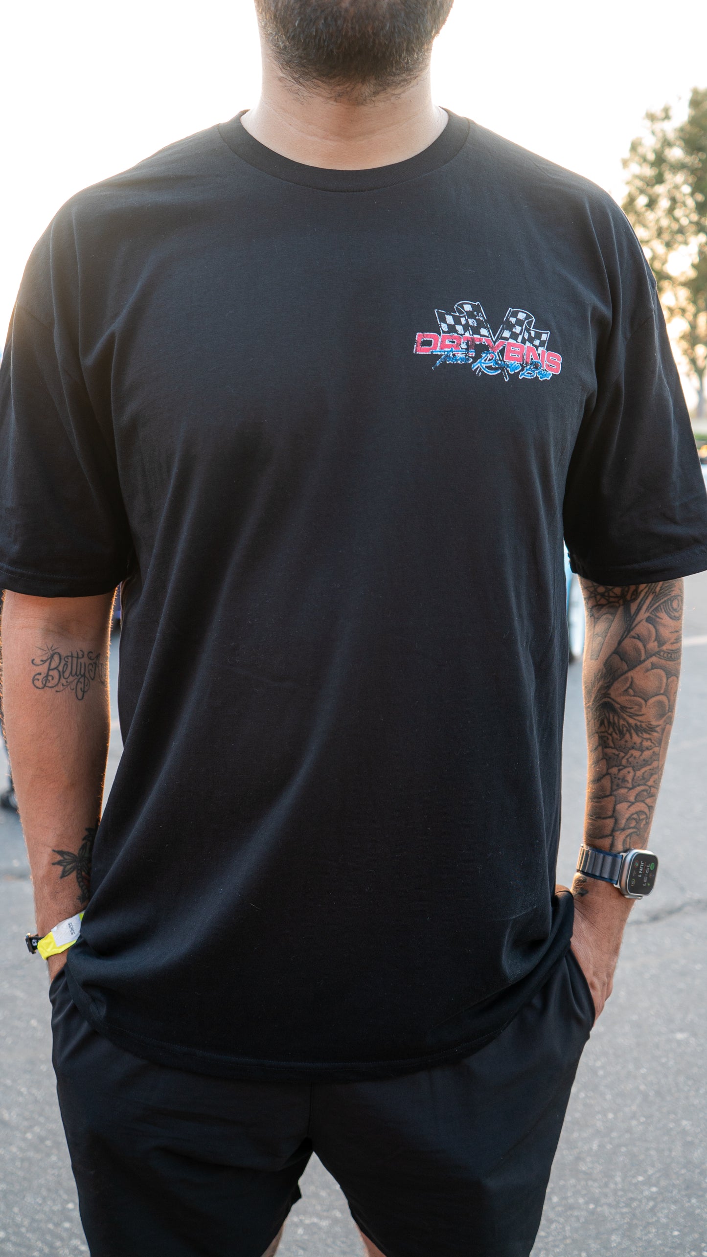 Hot Lap Tee - Black