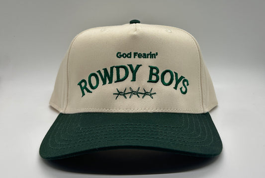 God Fearin' Rowdy Boys Hat (Emerald)