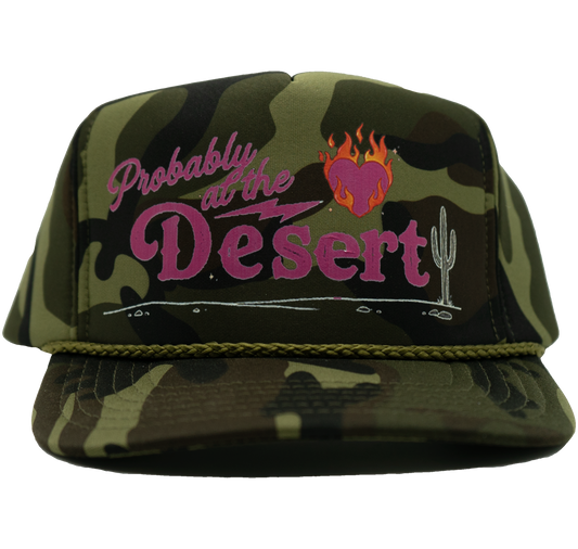 Probably Dez Hat - Woodland Camo