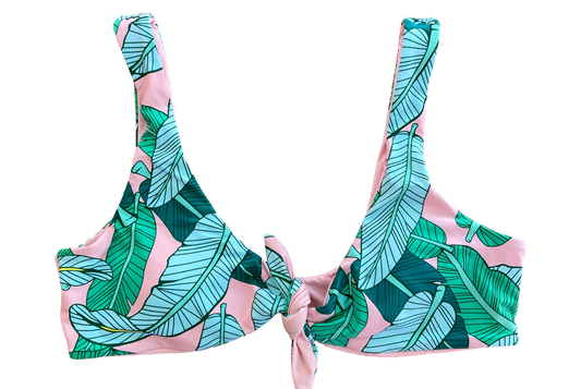 Emma Front-Tie Bikini Top