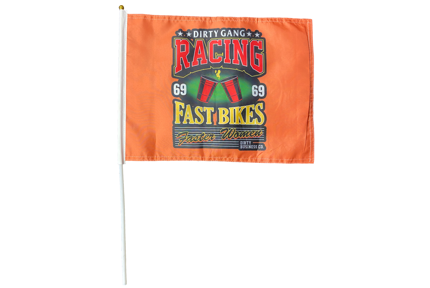 Fast Times Flag 12x16"